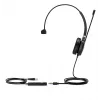 Yealink UH36 Mono Teams auricular con cable diadema oficina/callcenter USB Type-A negro, plateado