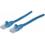 Intellinet cable de red patch, Cat6A, 7,5 m, azul, cobre, S/FTP, LSOH/LSZH, PVC, RJ45, contactos dorados, antipinzamiento, con funda, garantía de por vida