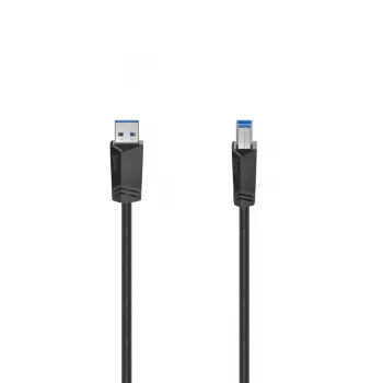 Hama 00200625 cable USB USB 3.2 Gen 1 (3.1 Gen 1) 1.5 m USB A USB B negro