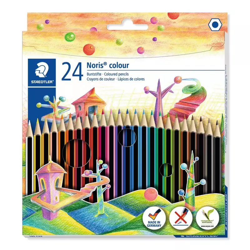 Lápiz de color Staedtler 185 C24P