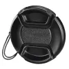 Tapa de objetivo Hama 00095438 4,05 cm negra universal para cámara digital