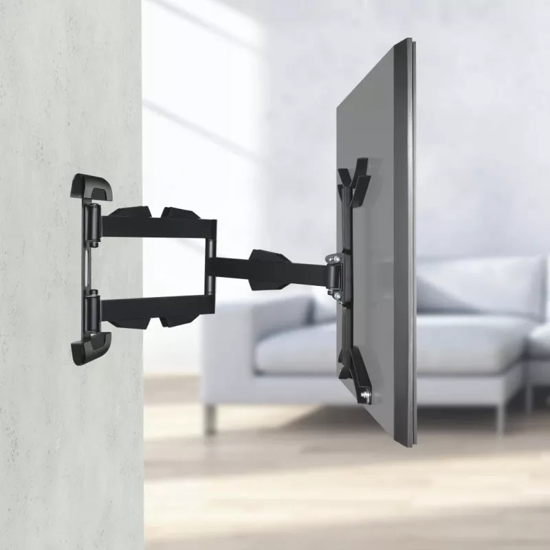 Hama soporte de pared para TV, orientable, extensible, brazo largo, 165 cm (65