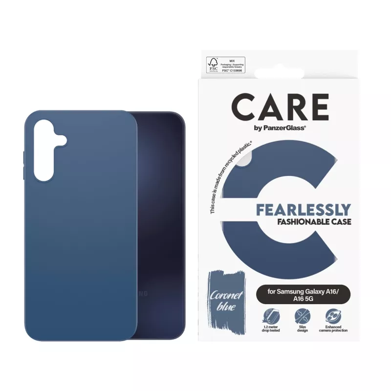PanzerGlass CARE™ by ® funda azul Samsung Galaxy A16 | A16 5G