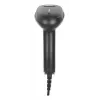 Manhattan Lector de códigos de barras 2D LED de mano 153997, USB-A, alcance de lectura 320 mm, cable de 1,4 m, negro