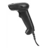 Manhattan Lector de códigos de barras 2D LED de mano 153997, USB-A, alcance de lectura 320 mm, cable de 1,4 m, negro