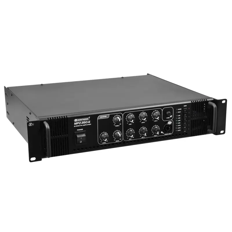 Amplificador de audio Omnitronic 80709741 Performance/stage negro