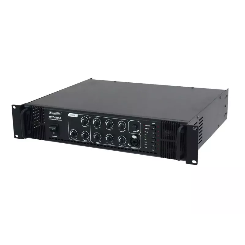 Amplificador de audio Omnitronic 80709721 Performance/escenario negro