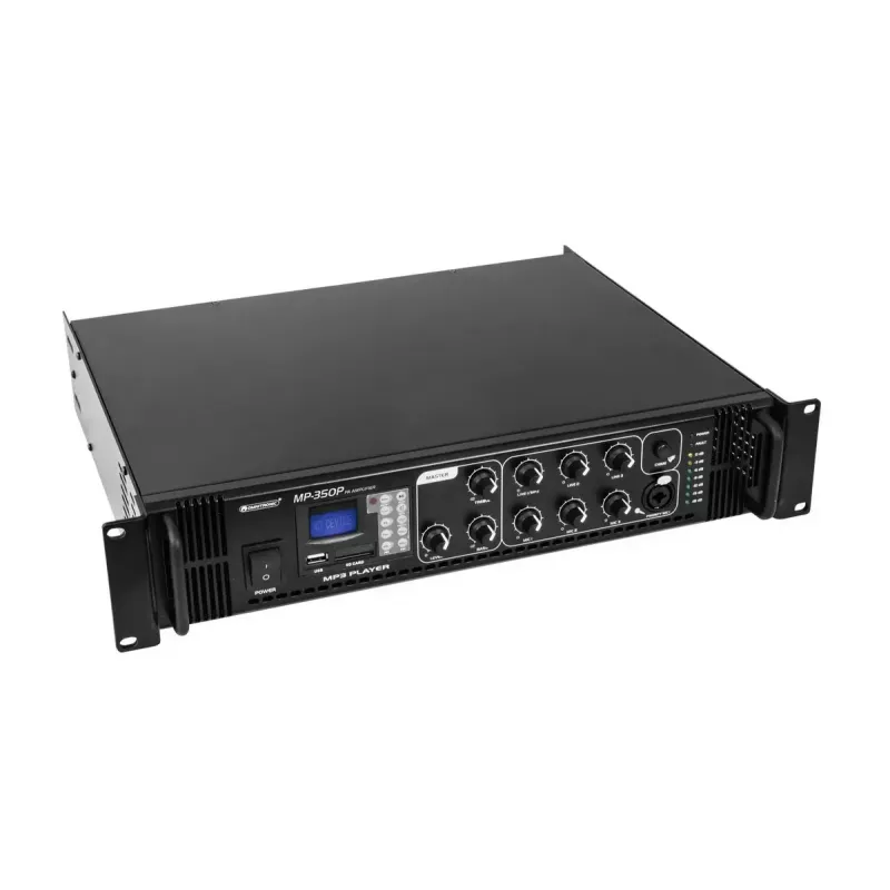 Amplificador de audio Omnitronic 80709645 Performance/stage negro