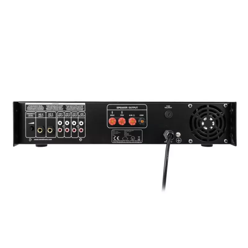 Amplificador de audio Omnitronic 80709645 Performance/stage negro