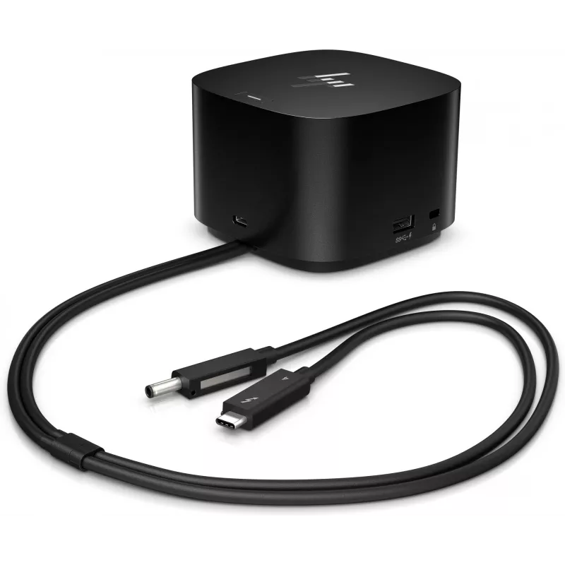 HP Thunderbolt Dock 280W G4 base de acoplamiento con cable Thunderbolt 4 negro