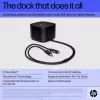HP Thunderbolt Dock 280W G4 base de acoplamiento con cable Thunderbolt 4 negro
