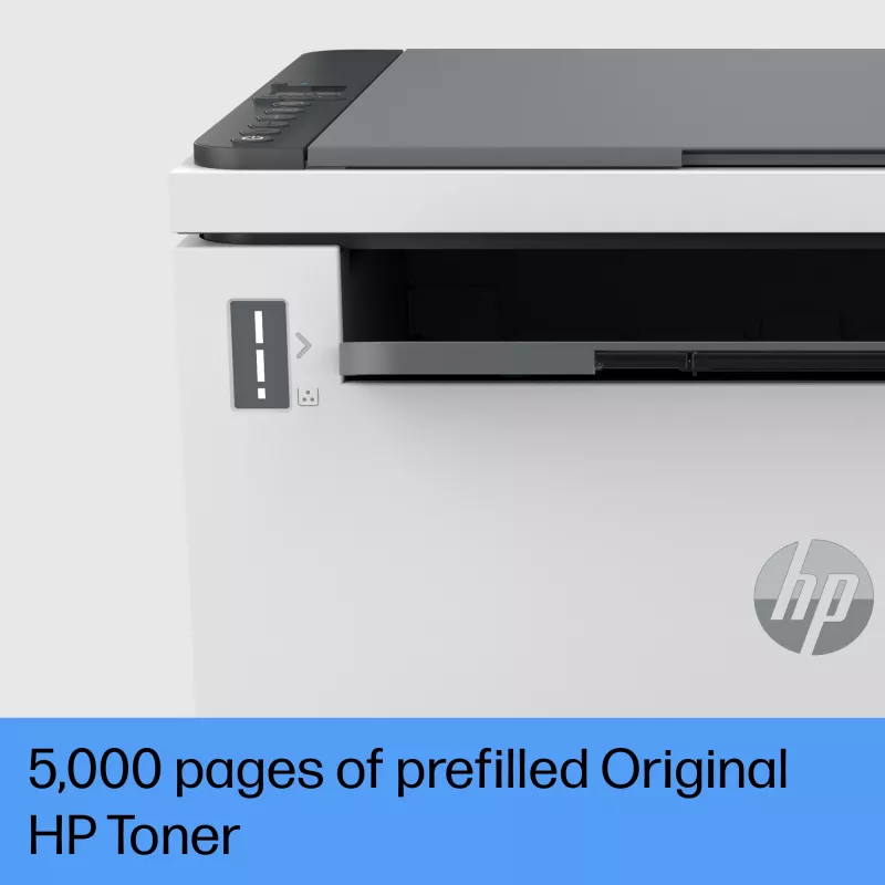 HP LaserJet Tank 2604dw Impresora multifunción inalámbrica en blanco y negro, copiadora, escáner; dúplex