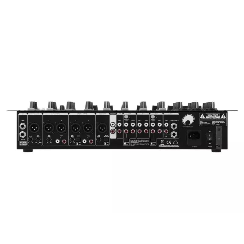 Mesa de mezclas Omnitronic CM-5300 5 canales 20 - 20000 Hz negro