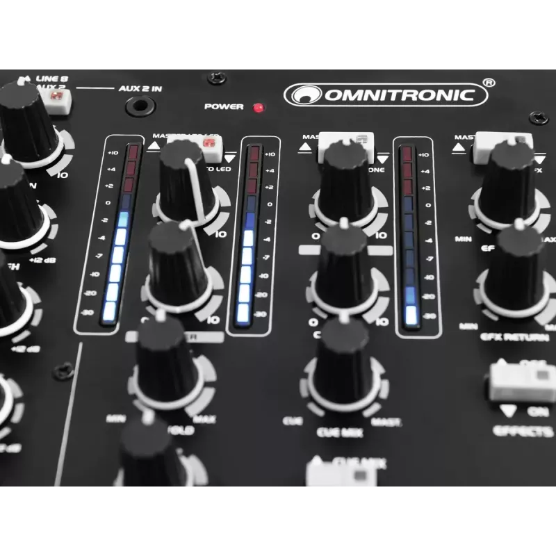 Mesa de mezclas Omnitronic CM-5300 5 canales 20 - 20000 Hz negro