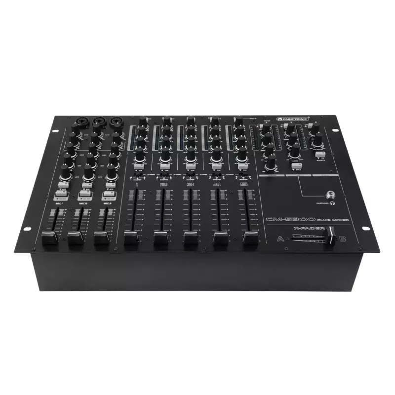 Mesa de mezclas Omnitronic CM-5300 5 canales 20 - 20000 Hz negro