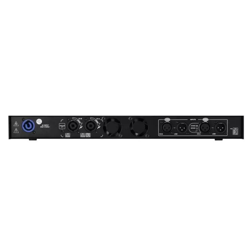 Amplificador de audio Omnitronic 10451635 directo/escenario negro
