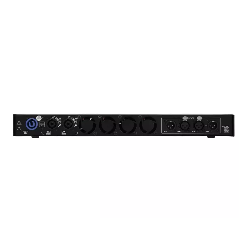 Amplificador de audio Omnitronic 10451636 escenario/directo negro