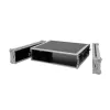 Flightcase Roadinger 30109095 abedul negro plata 9,8 kg