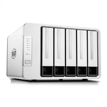 TerraMaster F5-422 NAS/Servidor de almacenamiento Sobremesa Intel® Celeron® J3455 4 GB DDR3 0 TB Gris