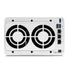 TerraMaster F5-422 NAS/Servidor de almacenamiento Sobremesa Intel® Celeron® J3455 4 GB DDR3 0 TB Gris