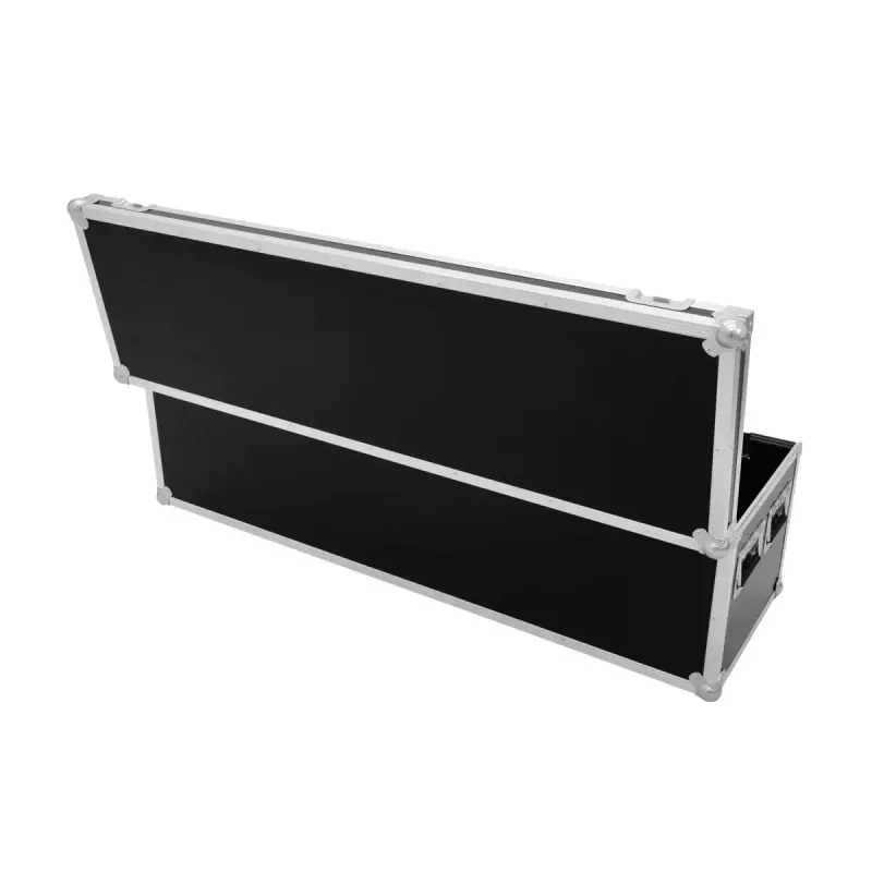 Flightcase Roadinger 30126920 abedul negro plateado 17,3 kg