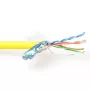 Cable de parcheo ACT CAT5E F/UTP LSZH flexible amarillo 500m