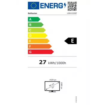 Televisor Reflexion LDDX32iBT 32 pulgadas LCD Edge-LED 1920 x 1080