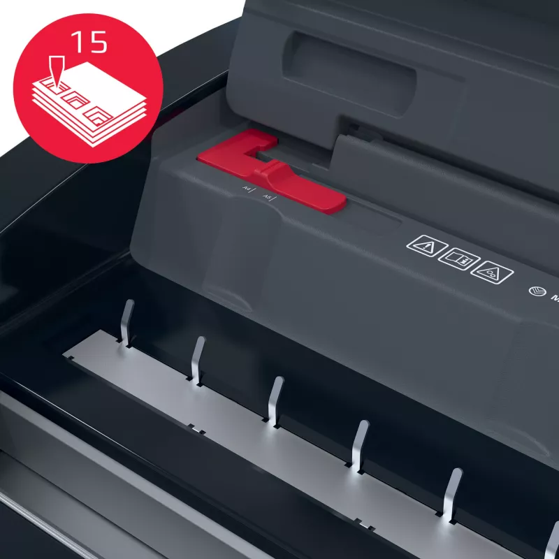 Encuadernadora eléctrica GBC WireBind® WB15E, encuadernadora de alambre, eléctrica, 125 hojas, negro, rojo