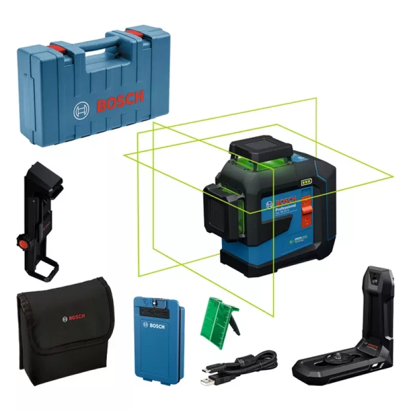 Bosch GLL 80-33 G Láser de líneas 30 m 500-540 nm (< 10mW)