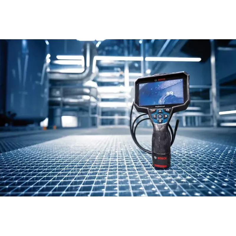 Bosch GIC 12V-5-27 C PROFESSIONAL cámara de inspección industrial sonda flexible y de forma estable de 8,3 mm IP67, IP54