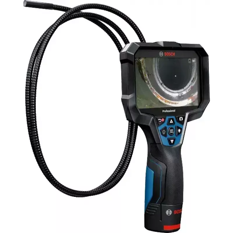 Bosch GIC 12V-5-27 C PROFESSIONAL cámara de inspección industrial sonda flexible y de forma estable de 8,3 mm IP67, IP54