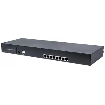 Intellinet switch KVM VGA CAT5 modular de 8 puertos, para usar con los números de producto 507622, 507738, 507981, 507998, 508025, 508032, 508049 y 508056