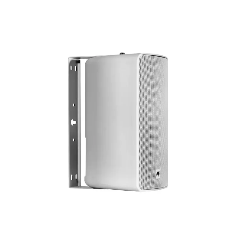 Omnitronic ODP-206T Altavoz de pared, 20 W, blanco, 2 uds.