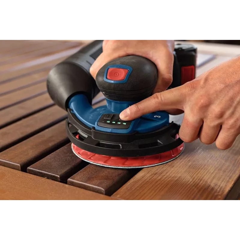 Bosch GEX 18V-150-3 lijadora excéntrica 10000 rpm 20000 OPM azul