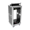 Flightcase Roadinger 30110004 contrachapado negro 33,2 kg