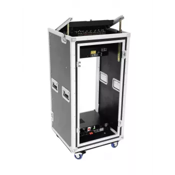 Flightcase Roadinger 30110004 contrachapado negro 33,2 kg