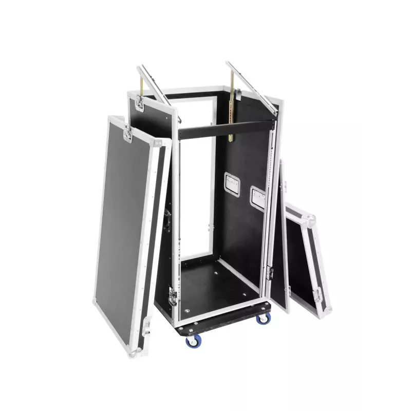 Flightcase Roadinger 30110004 contrachapado negro 33,2 kg