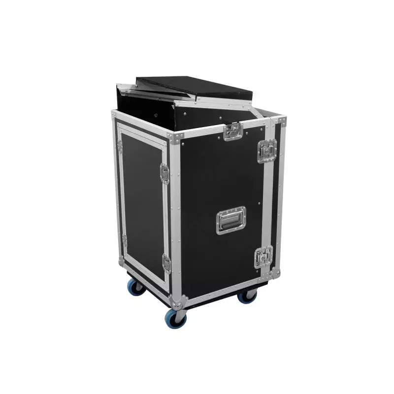 Flightcase Roadinger 3011000P contrachapado negro 35,4 kg