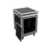 Flightcase Roadinger 3010999N contrachapado negro plata 27,4 kg