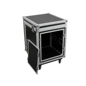Flightcase Roadinger 3010999N contrachapado negro plata 27,4 kg