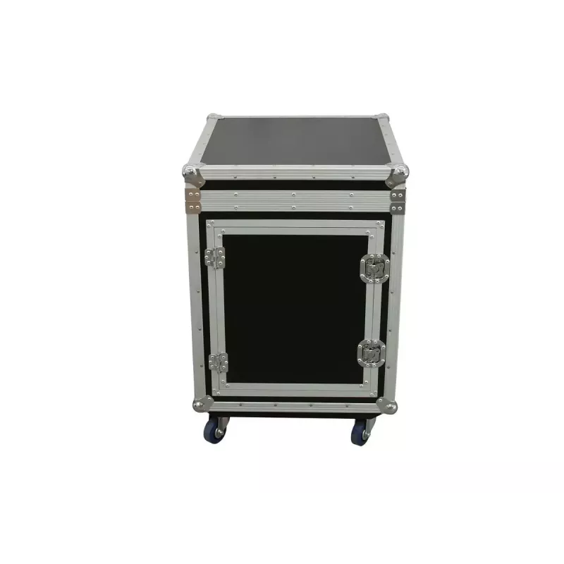 Flightcase Roadinger 3010999N contrachapado negro plata 27,4 kg