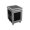 Flightcase Roadinger 3010999N contrachapado negro plata 27,4 kg