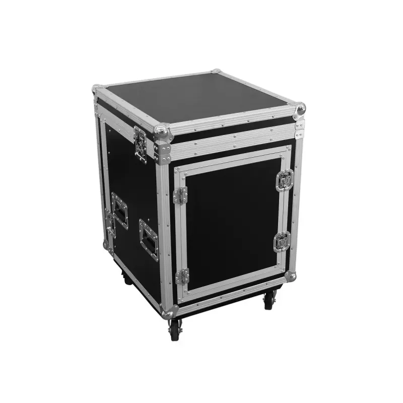 Flightcase Roadinger 3010999N contrachapado negro plata 27,4 kg