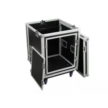 Flightcase Roadinger 3010999N contrachapado negro plata 27,4 kg