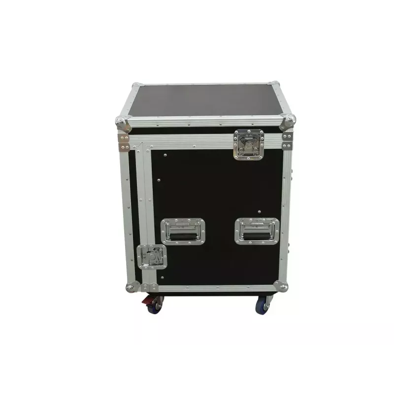 Flightcase Roadinger 3010999M contrachapado negro plata 25 kg