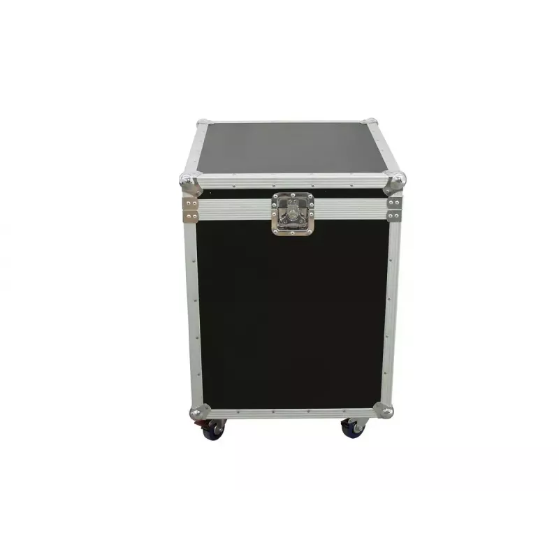 Flightcase Roadinger 3010999M contrachapado negro plata 25 kg