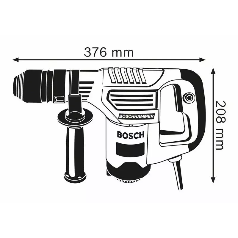Bosch 0 611 320 703 Martillo perforador 650 W