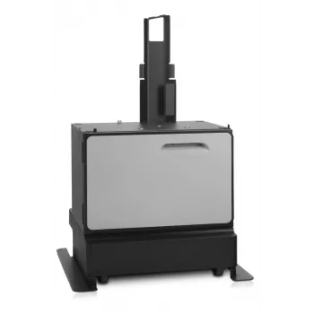 Armario y soporte para impresora HP Officejet Enterprise, negro, gris, HP B5L06A, C2S11A, C2S12A, B5L04A, B5L05A, 640 mm, 705 mm, 930 mm, 26,3 kg