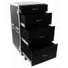 Flightcase Roadinger 30126432 contrachapado negro plata 64,5 kg