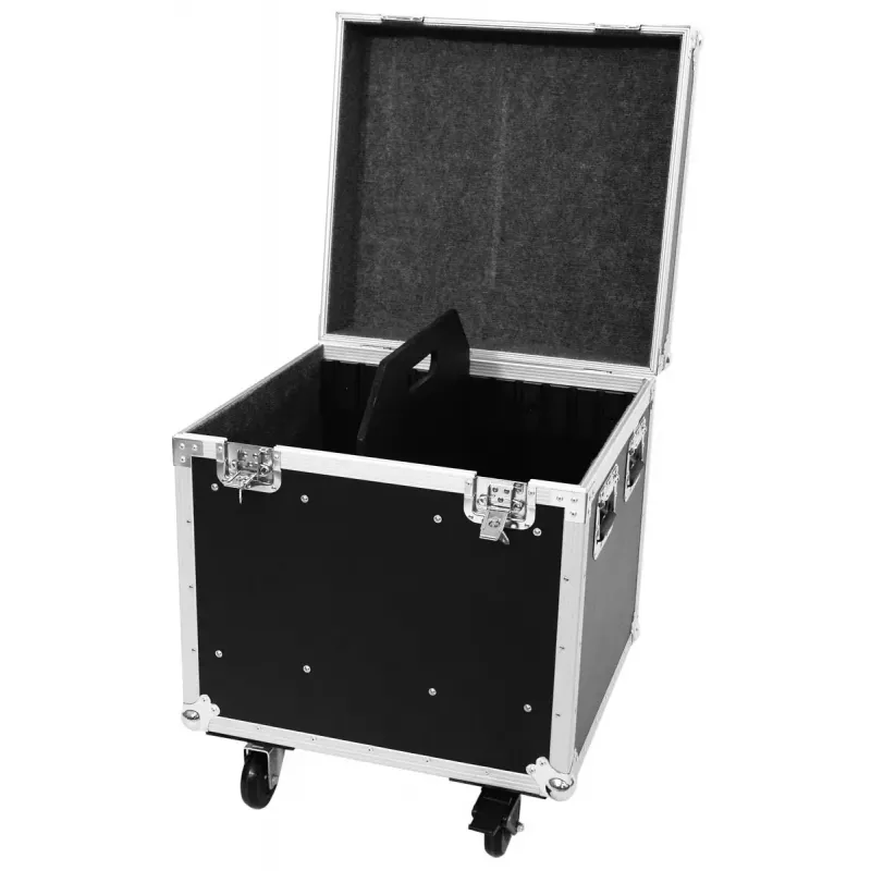 Flightcase Roadinger 30126415 contrachapado negro plata 31,9 kg